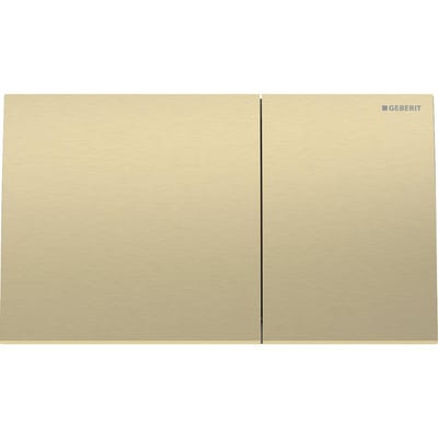 Geberit Sigma70 Dual-Flush Actuator Plate Brass 115.622.QF.1
