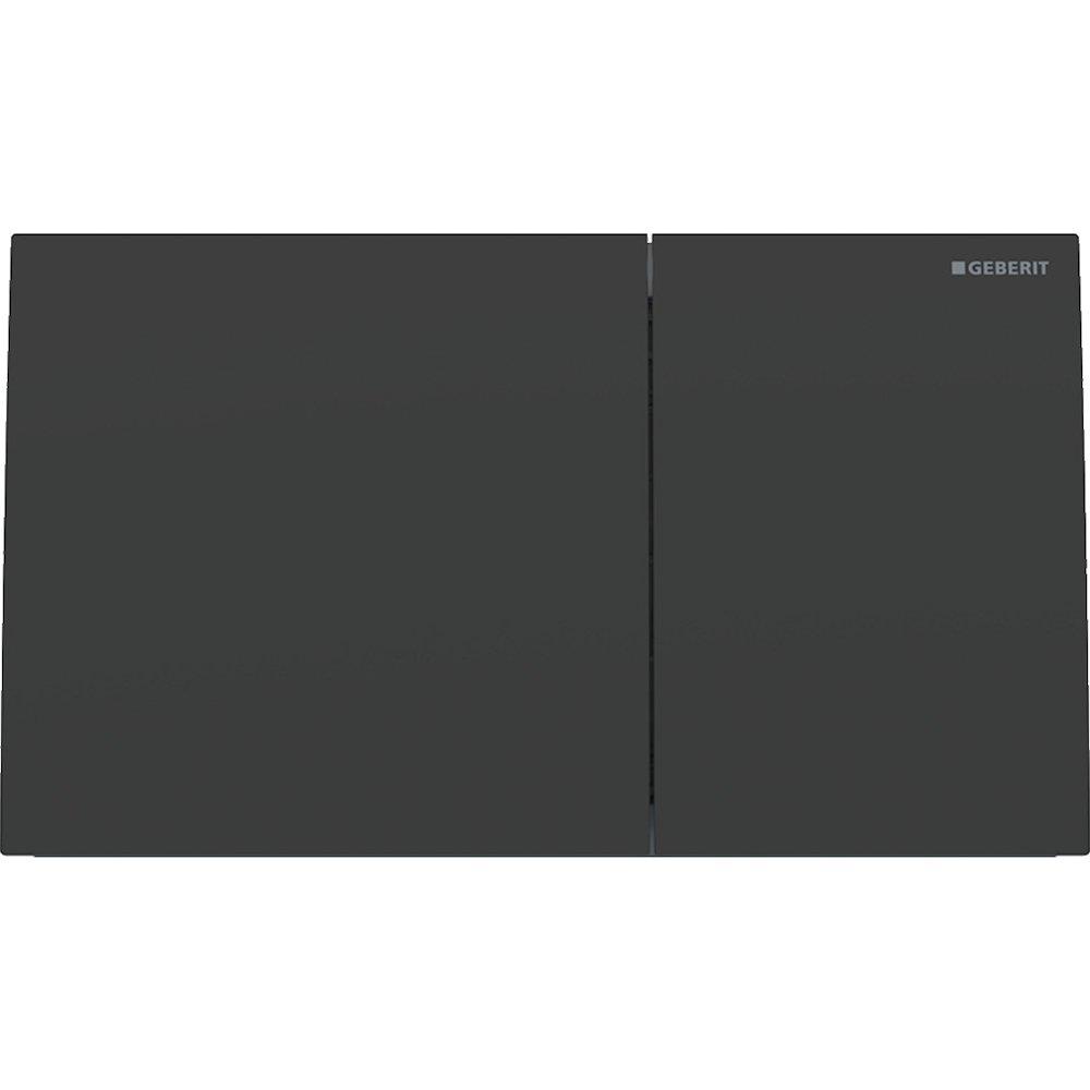 Geberit Sigma 70 Operating Plate - Front, Matte Black, Dual-flush, Mechanical