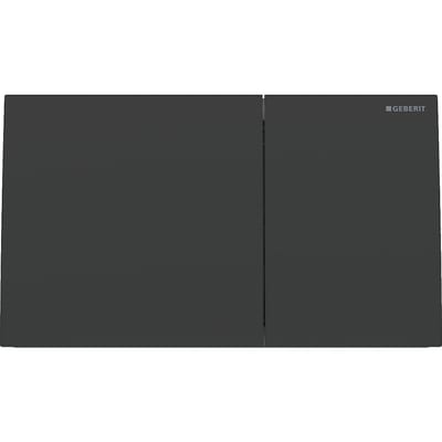 Geberit Sigma 70 Operating Plate - Front, Matte Black, Dual-flush, Mechanical