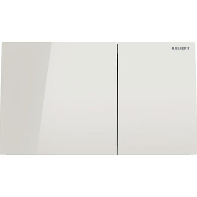 Geberit Sigma70 Actuator Plate dual-flush glass sand grey - 250 x 146 mm