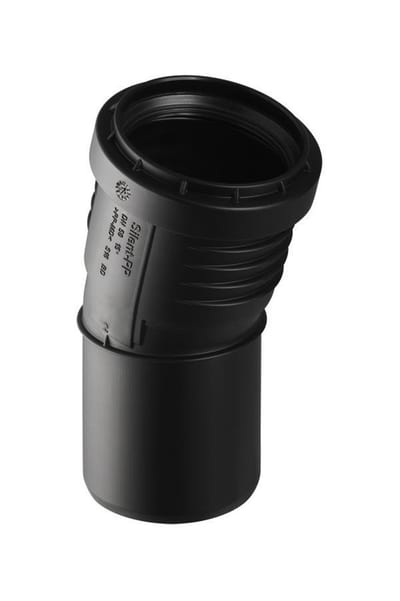 Geberit Silent PP Bend noise-reducing - 75mm, 75mm, 15gr