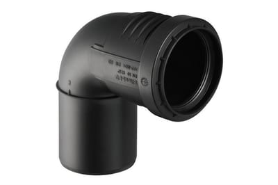 Geberit Silent PP Bend noise-reducing - 75mm, 75mm, 87,5gr
