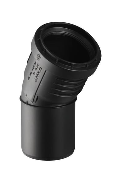 Geberit Silent PP Bend soundproof - 90mm, 90mm, 30°