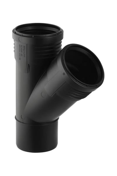 Geberit Silent PP Branch pipe sound dampened - 110mm, 110mm, 50mm, 45°