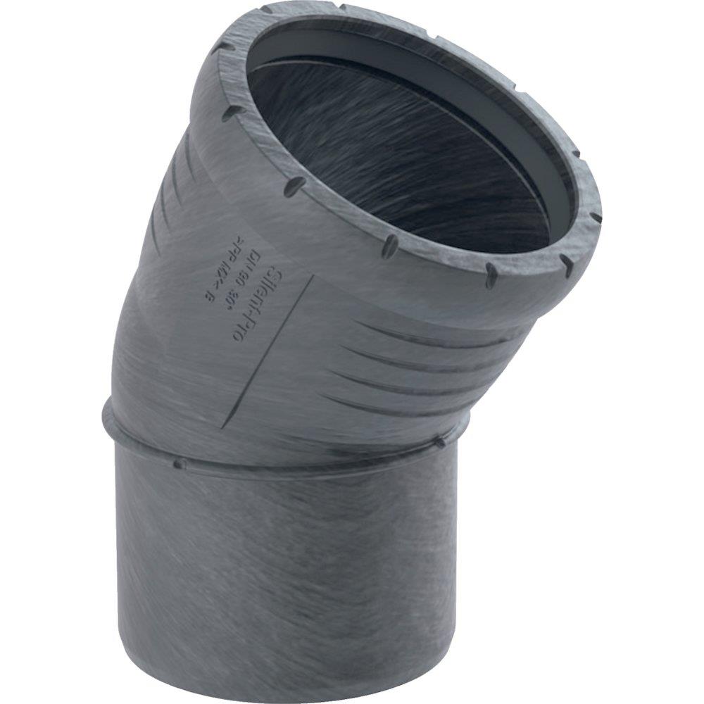 Geberit Silent Pro Bend - 160mm, 160mm, 30°