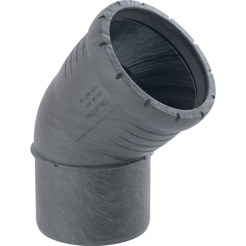 Geberit Silent Pro Bend - 160mm, 160mm, 45°
