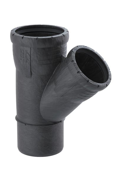 Geberit Silent Pro Branch pipe - 110mm, 110mm, 75mm, 45°