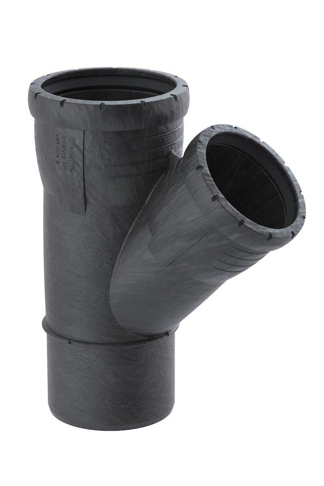 Geberit Silent Pro Branch pipe - 75mm, 75mm, 50mm, 45°