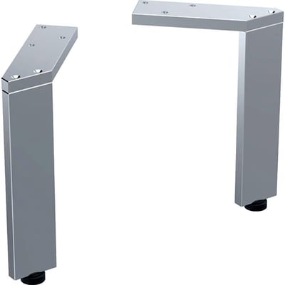 Geberit Smyle Leg Set chrome-plated - 108mm, Chrome-plated, 100mm