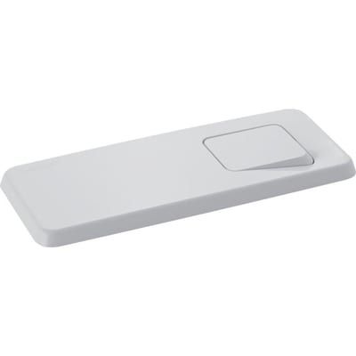 Geberit Topline 300T Operating Plate Alpine White - Top, White, Single-flush/Start-stop