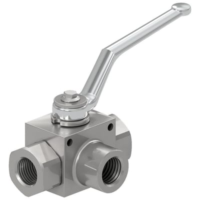 Gemels GE3 Ball Valve steel coupling/coupling/coupling BSP - 1"