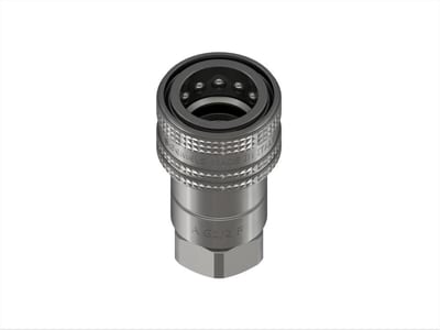 Gemels ISO A Quick Coupling ISO A steel BSP coupling - 1", 25, 250bar