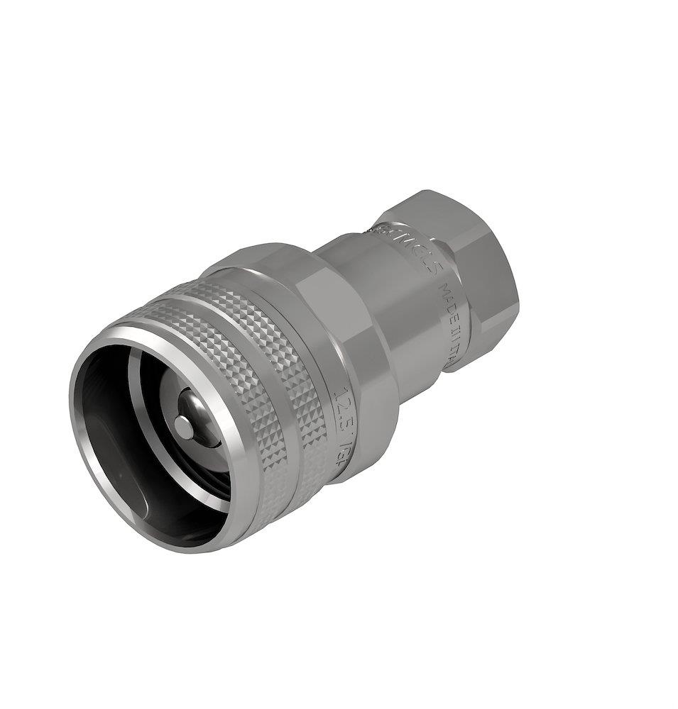 Gemels VGA Coupling nipple screw steel BSP coupling - 3/8", 10, 420bar