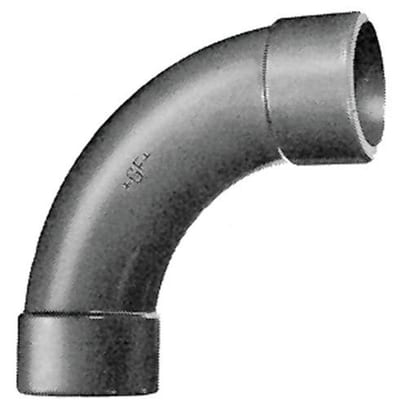 GF Bend PVC - 40mm, 40mm, 16bar, 90°