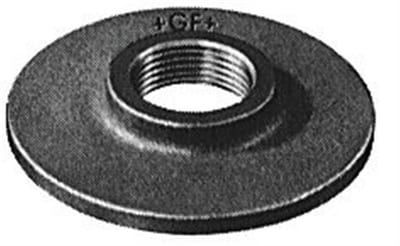 GF Flange black steel - 1/2", coupling