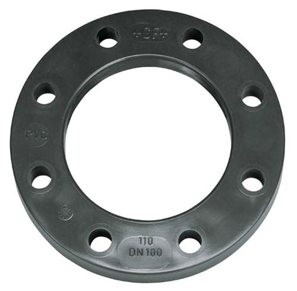 GF Flange with 8 holes PVC - 90mm, 90mm