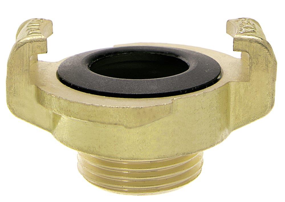 GKA Bell coupling nipple brass - 1/2", 40mm