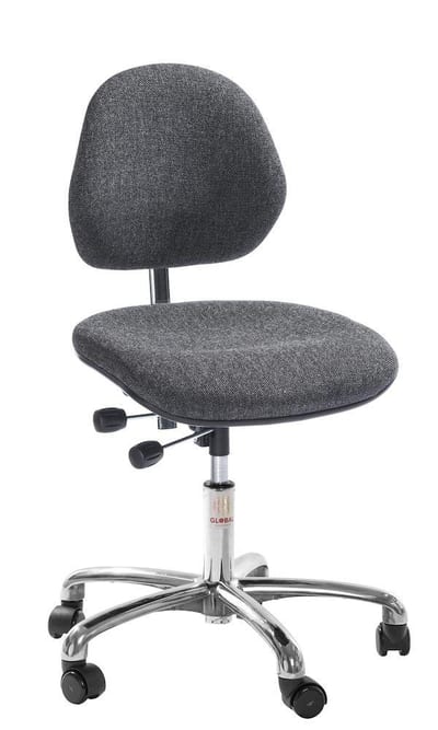 Global active ESD Stool low - 620mm, 490mm