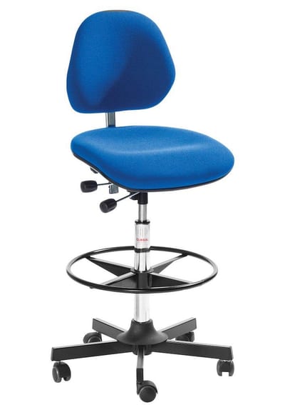 Global Active Universal Stool with wheels and padding - 970mm, 710mm