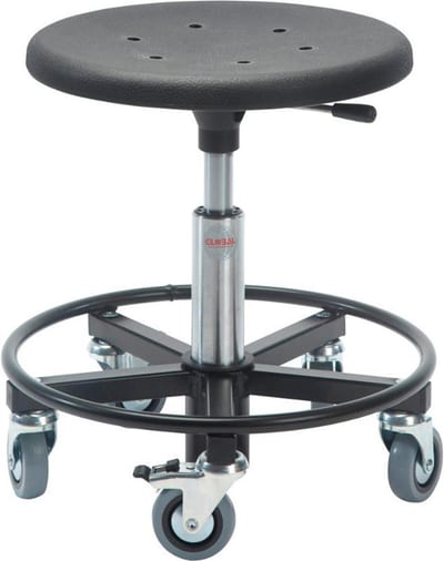 Global Sigma Mechanic Stool with padding - 500mm, 370mm