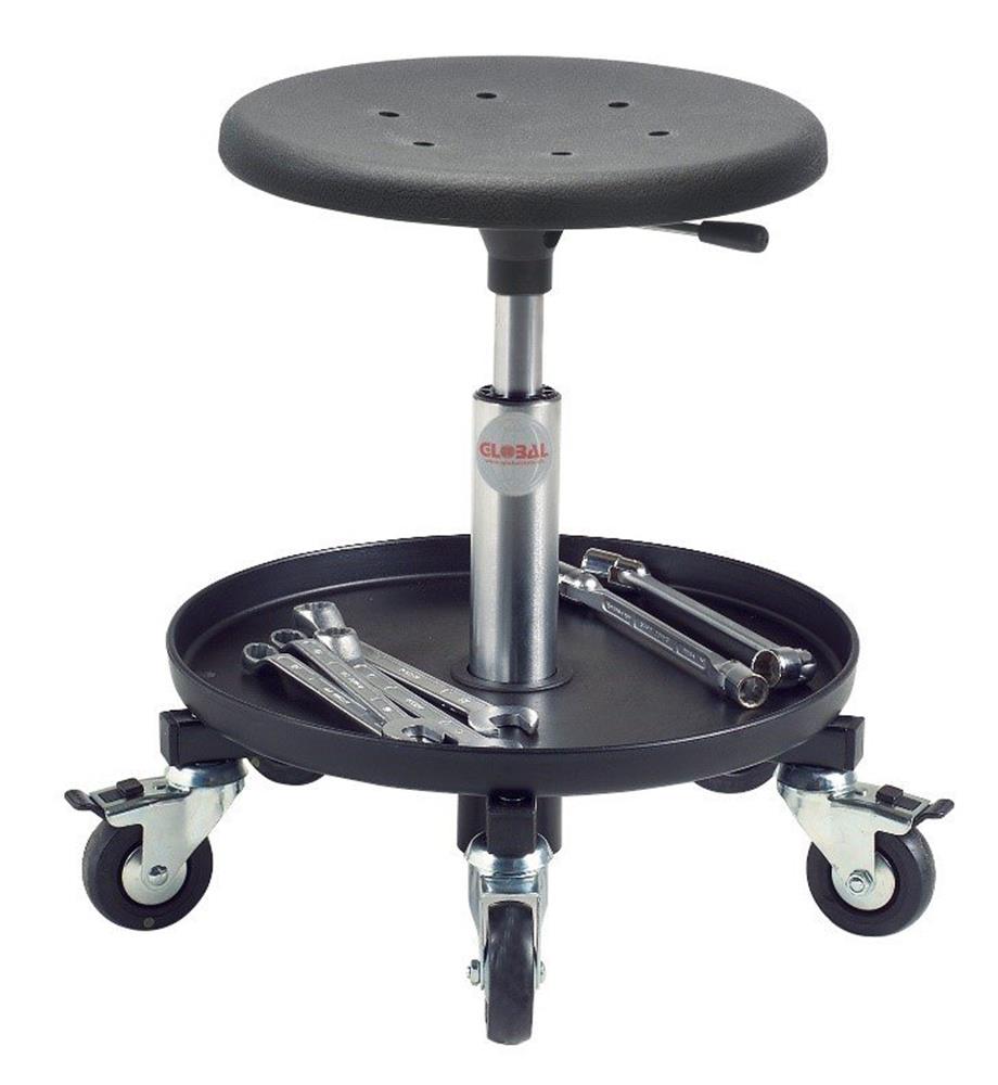 Global Sigma Mechanic Stool with tray - 500mm, 370mm
