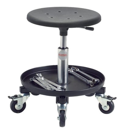 Global Sigma Mechanic Stool with tray - 500mm, 370mm