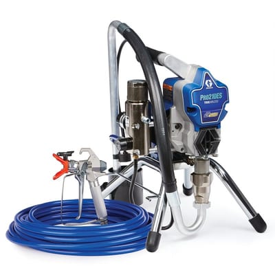 Graco PRO210ES Electric Airless Sprayer, Stand