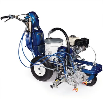 Graco LineLazer V 3900 HP Automatic Series Gas Airless Line Striper, 1 Auto Gun, 1 Manual Gun