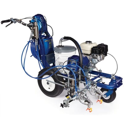 Graco LineLazer V 5900 HP Automatic Series Gas Airless Line Striper, 1 Auto Gun, 1 Manual Gun