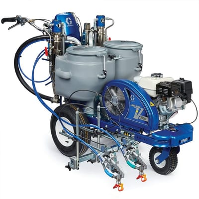 Graco LineLazer V 200DC Standard Series Airless Line Striper, 2 Manual Guns