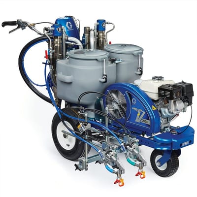 Graco LineLazer V 200DC HP Automatic Series Airless Line Striper, 2 Auto Guns