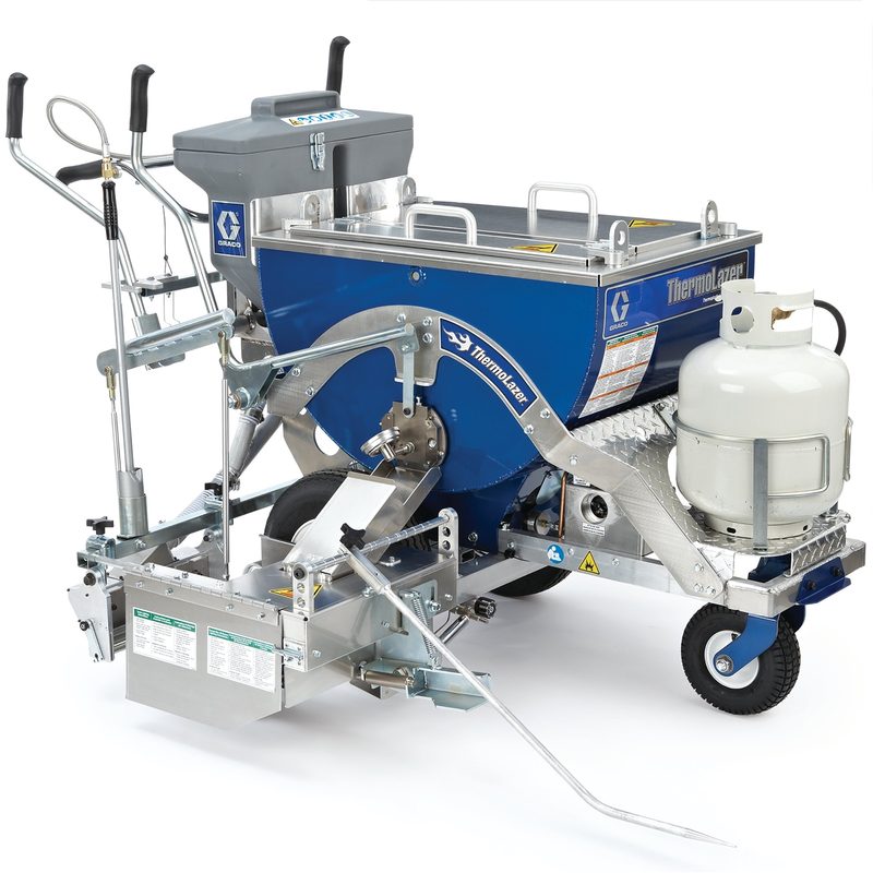 Graco ThermoLazer 300TC Thermoplastic Striping System, 4 in SmartDie II