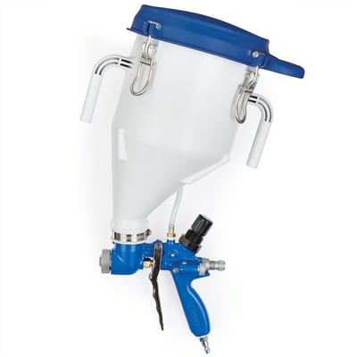 Graco FastFinish Pressure-Boosted Hopper Gun