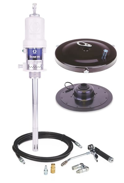 Graco Mini Fire-Ball® 225 50:1 35 lb. (16 kg) Grease Pump with Dispense Kit
