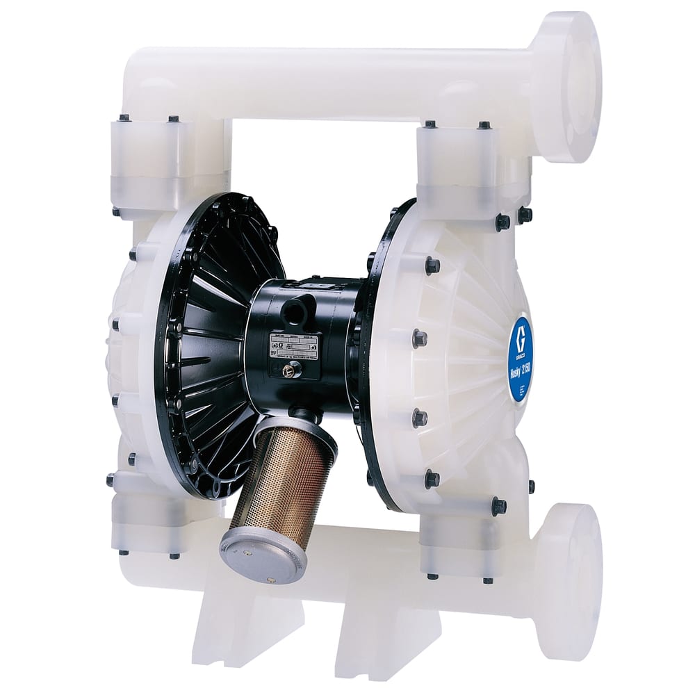 Graco Husky 2150 air-operated double diaphragm pump, polypropylene, 2 in. NPT