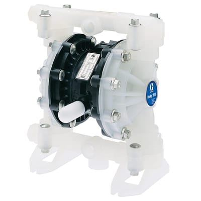 Graco Husky 515 air-operated double diaphragm pump, polypropylene, 1/2 in., PTFE diaphragm
