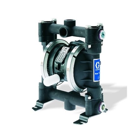 Graco Husky 716 air-operated double diaphragm pump, aluminium, 3/4 in., PP seats, PTFE diaphragm