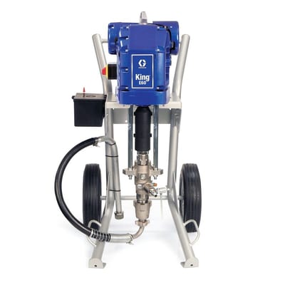 Graco King E60 Hazardous Location Heavy Duty Cart Integrated Filter BARE
