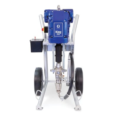 Graco King E50 Hazardous Location Heavy Duty Cart Integrated Filter BARE