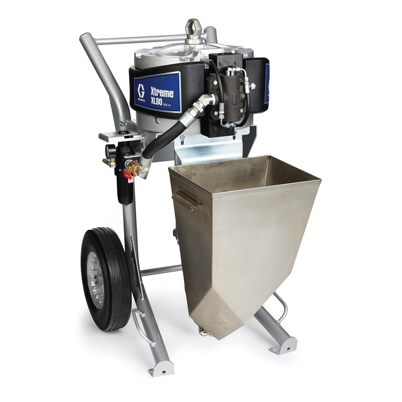 Graco King 70:1 Heavy-Fluid Sprayer, XL10K, (2) XHF Gun, (2) 429 XHD Tip, (2) 1/2 in x 50 ft (15M) Hose, (2) 3/8 in x 6 ft (1.8 m) Whip