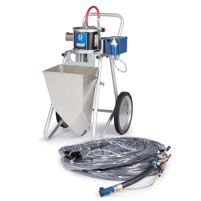 Graco ToughTek M680A Piston Pump Package, HTX 680 Applicator, Stainless Steel Hopper