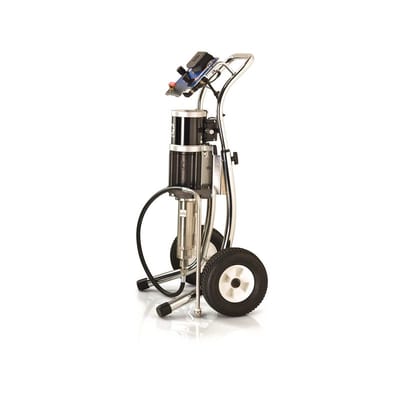 Graco Merkur 15:1 2.4 gpm bare pump package, cart mount, with pump only air controls