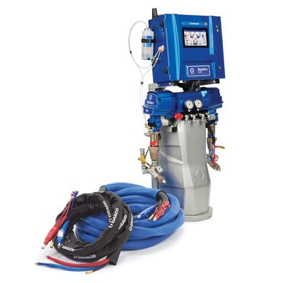Graco Reactor 3 E-XP1 Elite Tier Polyurea Proportioner Package, 50 ft External Heated Hose, 10 kW
