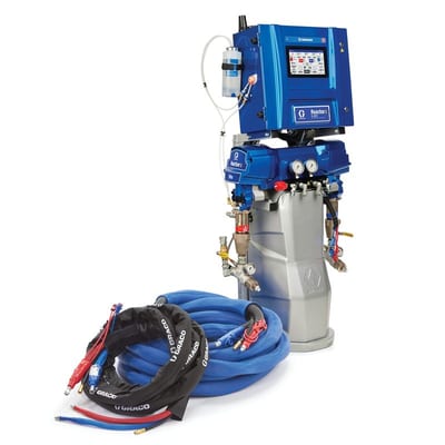Graco Reactor 3 E-XP2 Elite Tier Polyurea Proportioner Package, 50 ft External Heated Hose, 15 kW