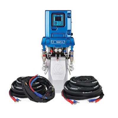 Graco Reactor 2 E-30 Elite Spray Foam Proportioner Package, 200 ft Internal Heated Hose, 20 ft Whip, 15kW