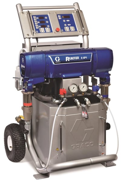 Graco Reactor E-XP1 Proportioner, 10.2 kW, 230 V, 1 Ph