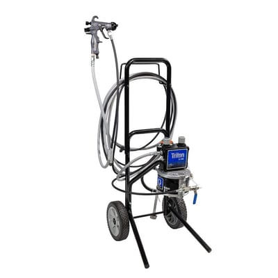 Graco Triton 308 8.5 gpm aluminum spray package, cart mount, Stellair Conventional gun