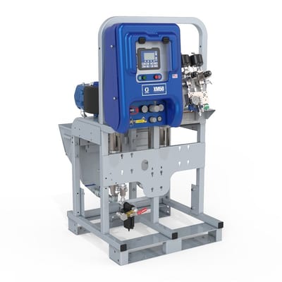 Graco XM50 System, 240V, Wall Power, No Heaters, No Junction Box, Hoppers, No Feed System