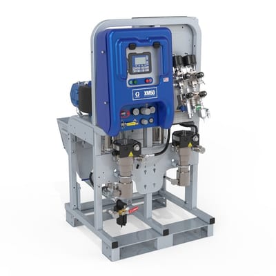 Graco XM50 System, 480V, Wall Power, Viscon HF Heaters, Junction Box, Hoppers, No Feed System