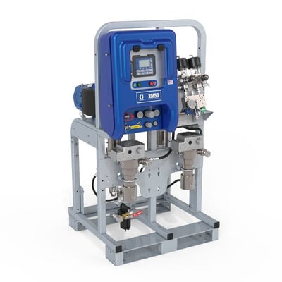 Graco XM50 System, 480V, Alternator Power, Explosion Proof Viscon HF Heaters, No Junction Box